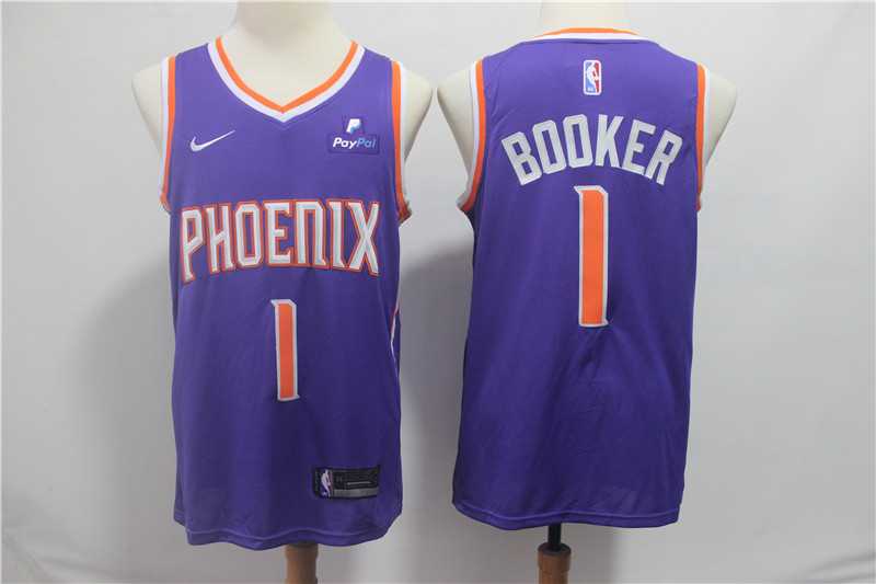 Suns 1 Devin Booker Purple Nike Swingman Jersey,We sell and wholesale Suns 1 Devin Booker Purple Nike Swingman Jersey on line form chian!